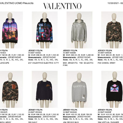 2022春夏_Valentino_服装_欧洲大牌资料