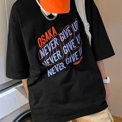 市场上装-T恤-微潮T恤