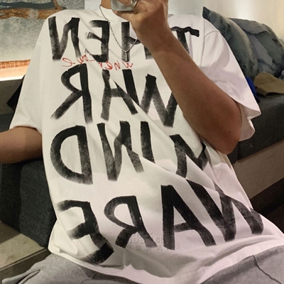 市场上装-T恤-微潮T恤