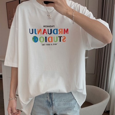 市场上装-T恤-微潮T恤