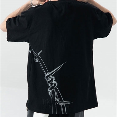 市场上装-T恤-微潮T恤