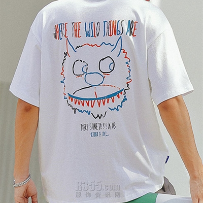 市场上装-T恤-微潮T恤