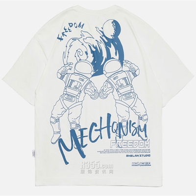 市场上装-T恤-微潮T恤