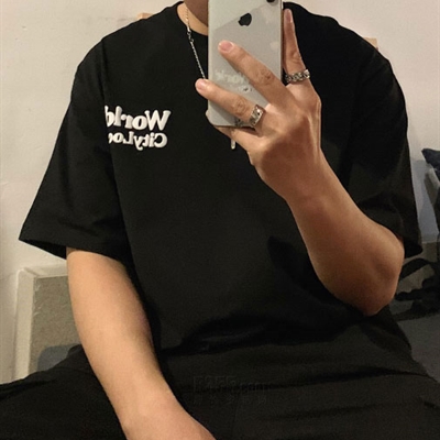 市场上装-T恤-微潮T恤