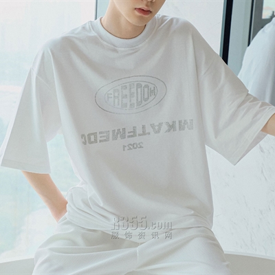市场上装-T恤-微潮T恤