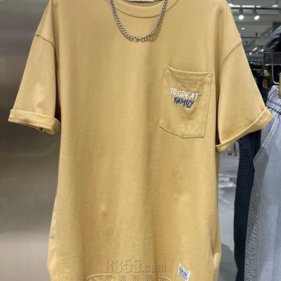 市场上装-T恤-微潮T恤【实拍】