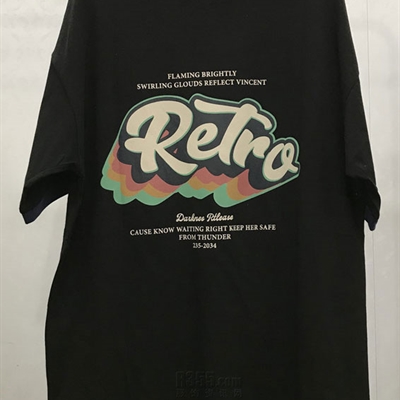 市场上装-T恤-微潮T恤【实拍】