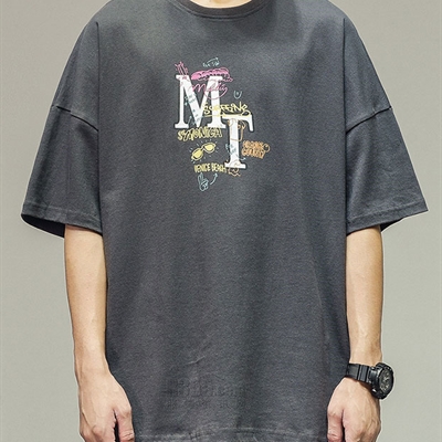 市场上装-T恤-微潮T恤