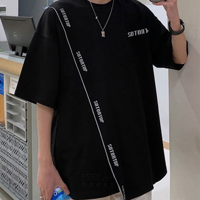 市场上装-T恤-微潮T恤