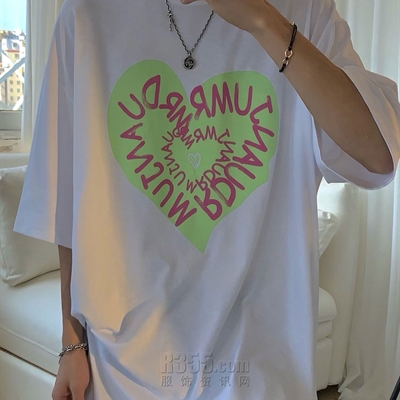 市场上装-T恤-微潮T恤