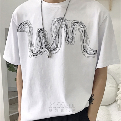 市场上装-T恤-休闲T恤