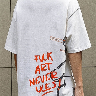 市场上装-T恤-微潮T恤