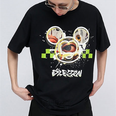 市场上装-T恤-微潮T恤