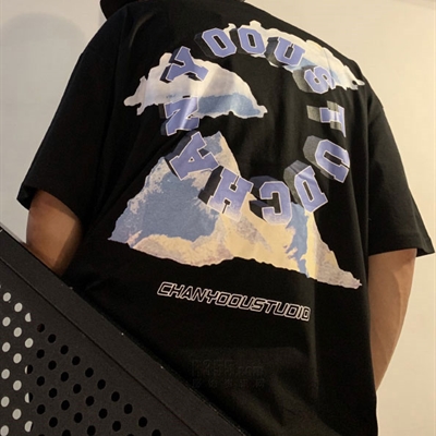 市场上装-T恤-微潮T恤