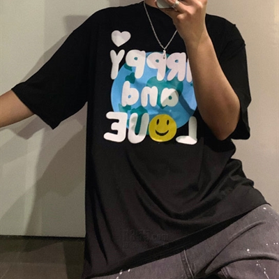 市场上装-T恤-微潮T恤