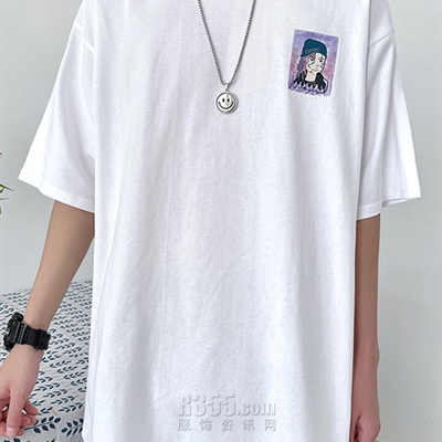 市场上装-T恤-微潮T恤