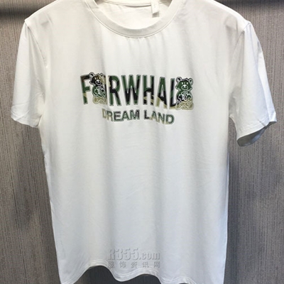 市场上装-T恤-休闲T恤【实拍】