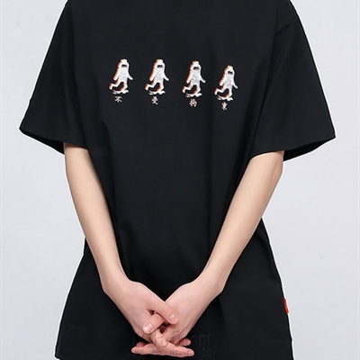 市场上装-T恤-微潮T恤