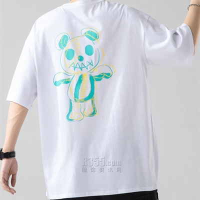 市场上装-T恤-微潮T恤