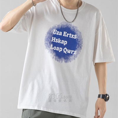 市场上装-T恤-微潮T恤