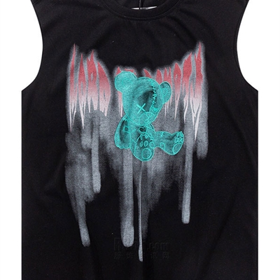 市场上装-T恤-微潮T恤