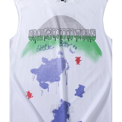 市场上装-T恤-微潮T恤