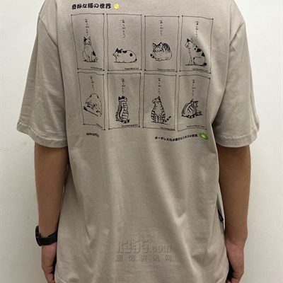 市场上装-T恤-微潮T恤