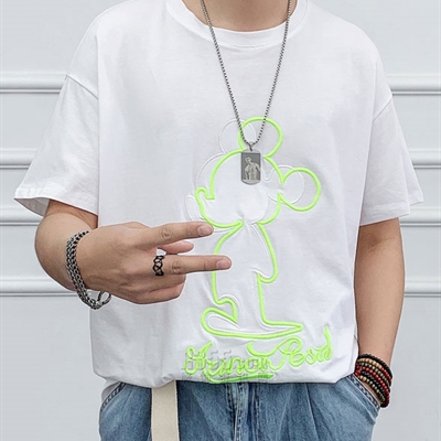 市场上装-T恤-微潮T恤