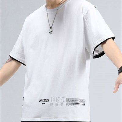市场上装-T恤-微潮T恤