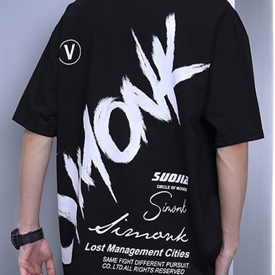 市场上装-T恤-微潮T恤