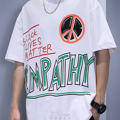 市场上装-T恤-微潮T恤