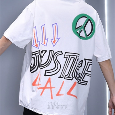 市场上装-T恤-微潮T恤