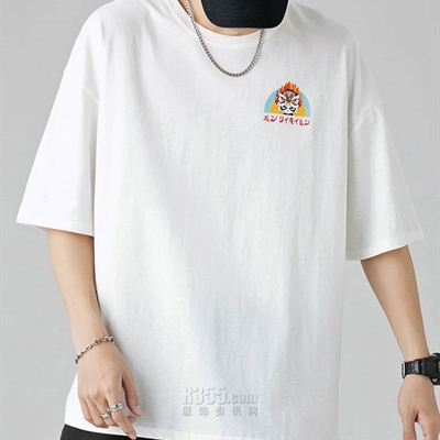 市场上装-T恤-微潮T恤