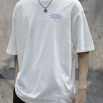 市场上装-T恤-微潮T恤