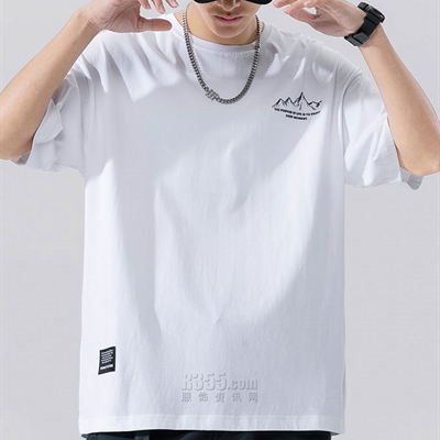 市场上装-T恤-微潮T恤