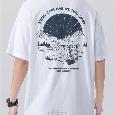 市场上装-T恤-微潮T恤