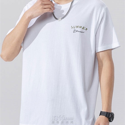 市场上装-T恤-微潮T恤