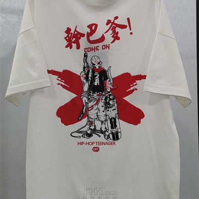 市场上装-T恤-微潮T恤【实拍】