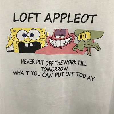 市场上装-T恤-微潮T恤【实拍】