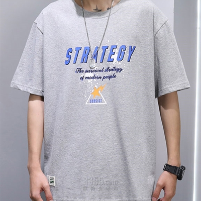 市场上装-T恤-微潮T恤