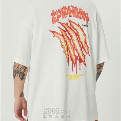 市场上装-T恤-微潮T恤