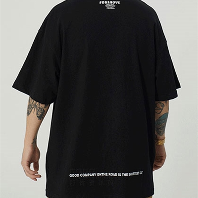 市场上装-T恤-微潮T恤