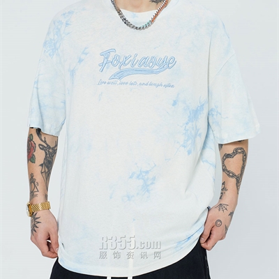 市场上装-T恤-微潮T恤