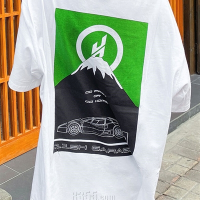 市场上装-T恤-微潮T恤