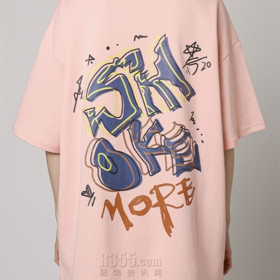 市场上装-T恤-微潮T恤