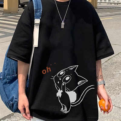 市场上装-T恤-微潮T恤