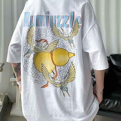 市场上装-T恤-微潮T恤