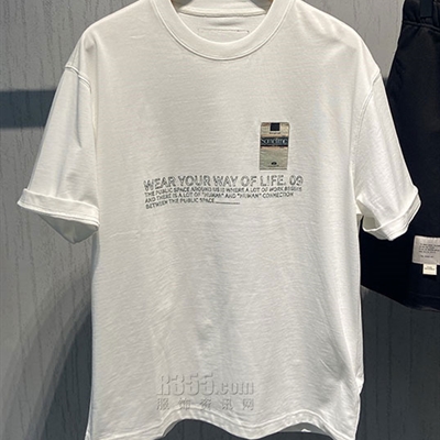 市场上装-T恤-微潮T恤【实拍】