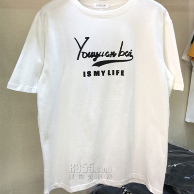 市场上装-T恤-微潮T恤【实拍】