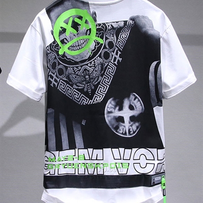 市场上装-T恤-微潮T恤【实拍】